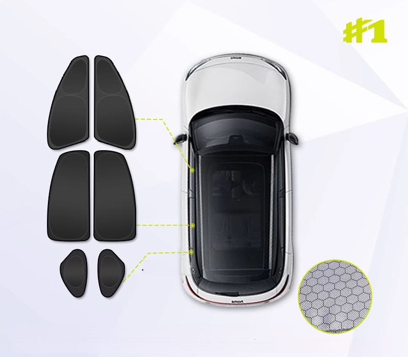 SMART #1 / #3 Window Sunshades – Full Coverage Privacy UV Blocker for Summer #1 Special—Car Window Privacy Sunshade [6