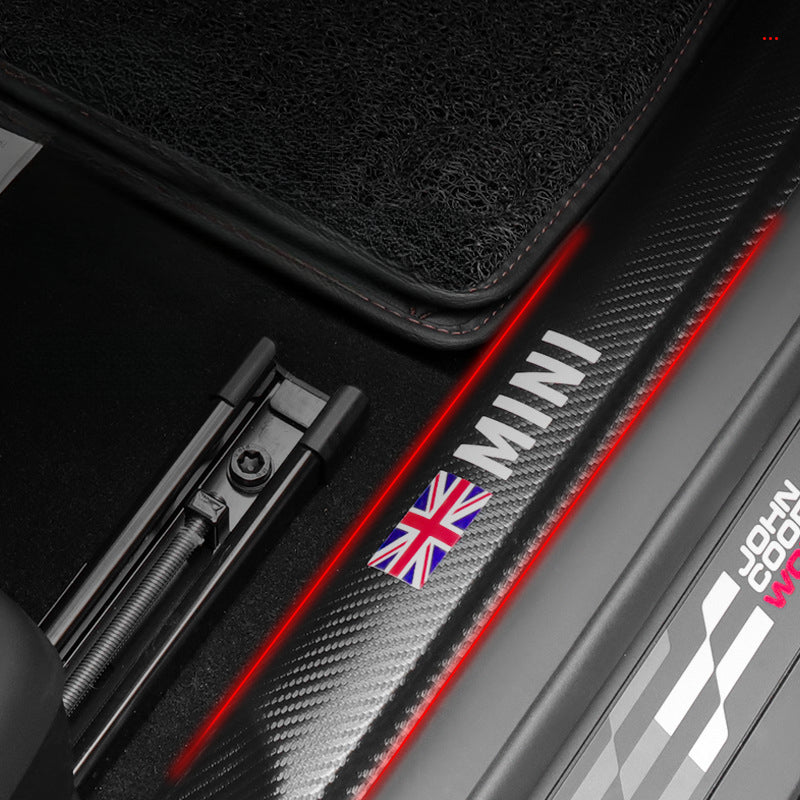 MINI Countryman J01 Door Sill Protector – 2024 Cooper Anti-Kick Guard Evfuns