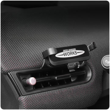 MINI Cooper Air Vent Phone Mount – Clip-On Car Holder for Navigation & Hands-Free Use Evfuns