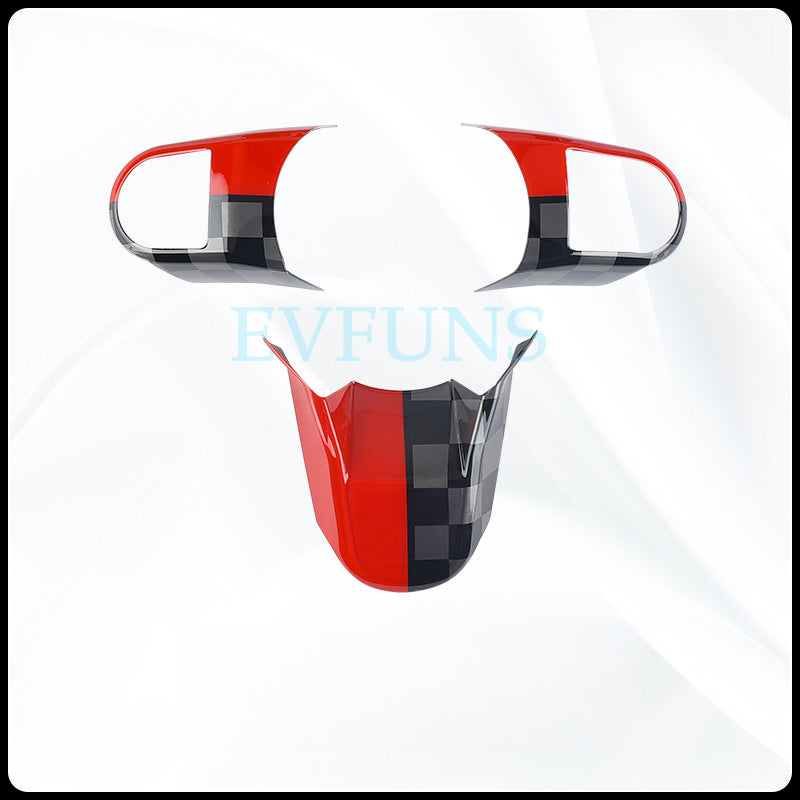 MINI Cooper F-Series Steering Wheel Trim Cover JCW [Mid to Low Trim] Evfuns