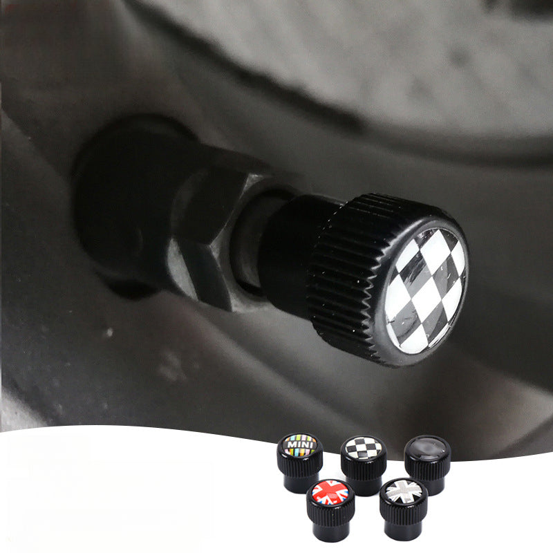 MINI Cooper Tire Valve Caps – Air Stem Covers for Countryman & One Evfuns