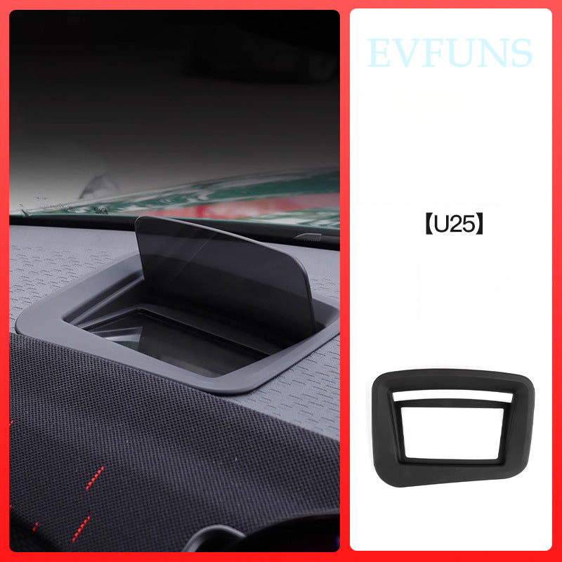 MINI J01 J05 HUD Display Cover – Interior Dashboard Decoration Shield Left-Hand Drive Version Oil Car U25 [Third