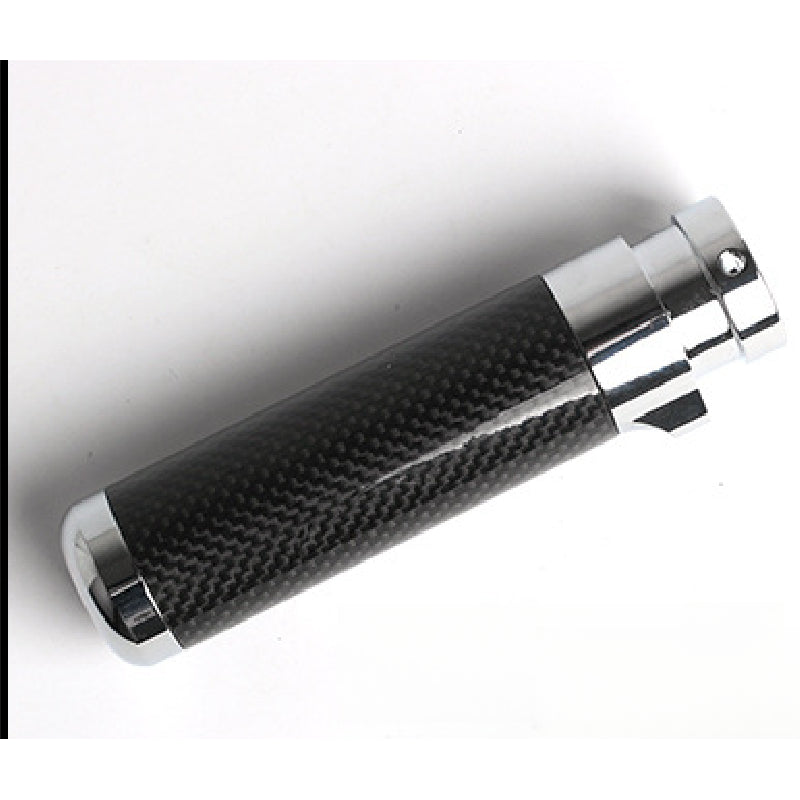MINI Cooper R56 Handbrake Cover – Custom Leather Grip for Clubman & Hatch Carbon Fiber Pattern Model Evfuns