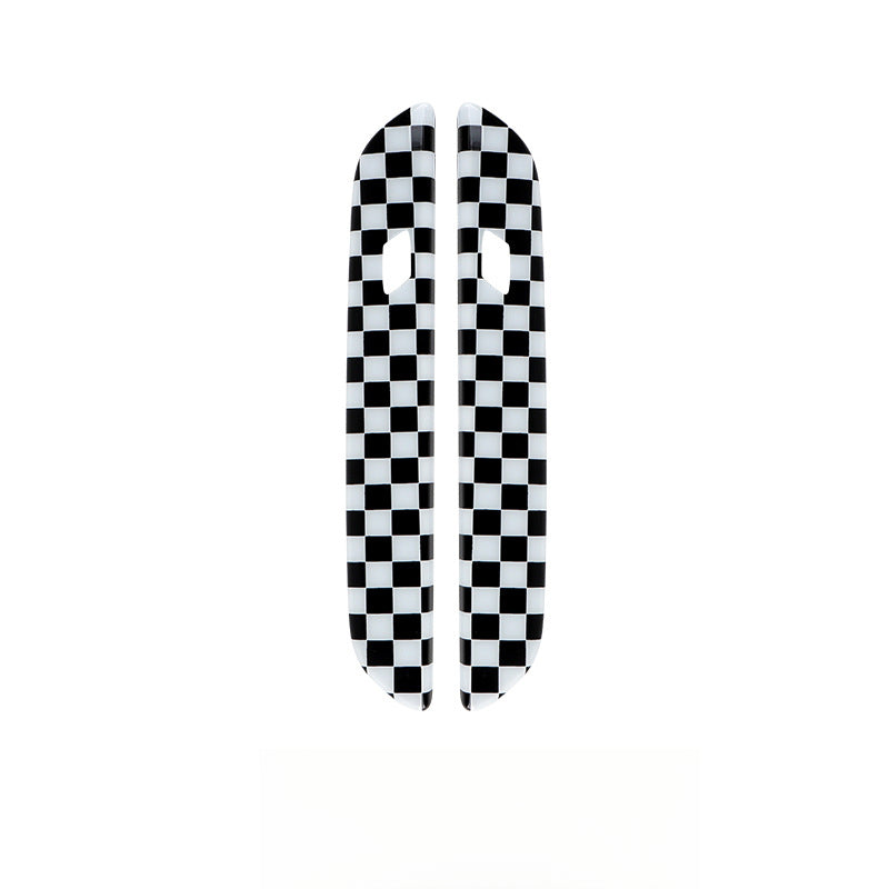 MINI Electric Cooper SE / Countryman U25 Door Handle Cover – J05 Exterior Trim [Two-door high-end black and white grid]