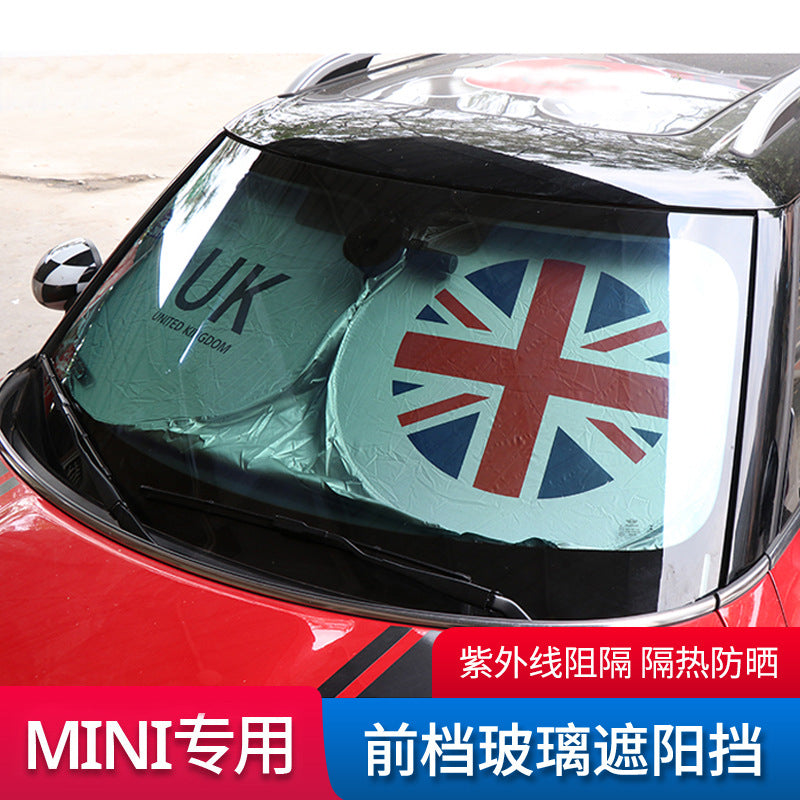 MINI Cooper Windshield Sunshade – HDPE Heat Insulation Front Window Cover Evfuns