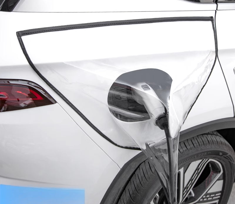 Smart # 5 EV Charging Port Rain Cover | Waterproof Protector [Transparent Model] Charging Gun Rain Cover [65*53cm