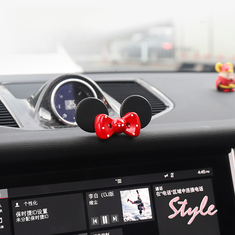 Cute Minnie Mickey Dashboard Ornament Evfuns