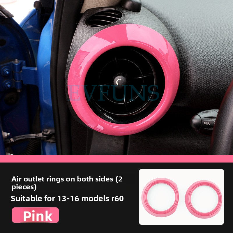 MINI Cooper Countryman R60 Dashboard Trim Cover – Interior Decoration Shell Decorative rings for air outlets on both