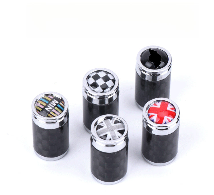 MINI Cooper Carbon Fiber Tire Valve Caps – Countryman Upgrade Evfuns