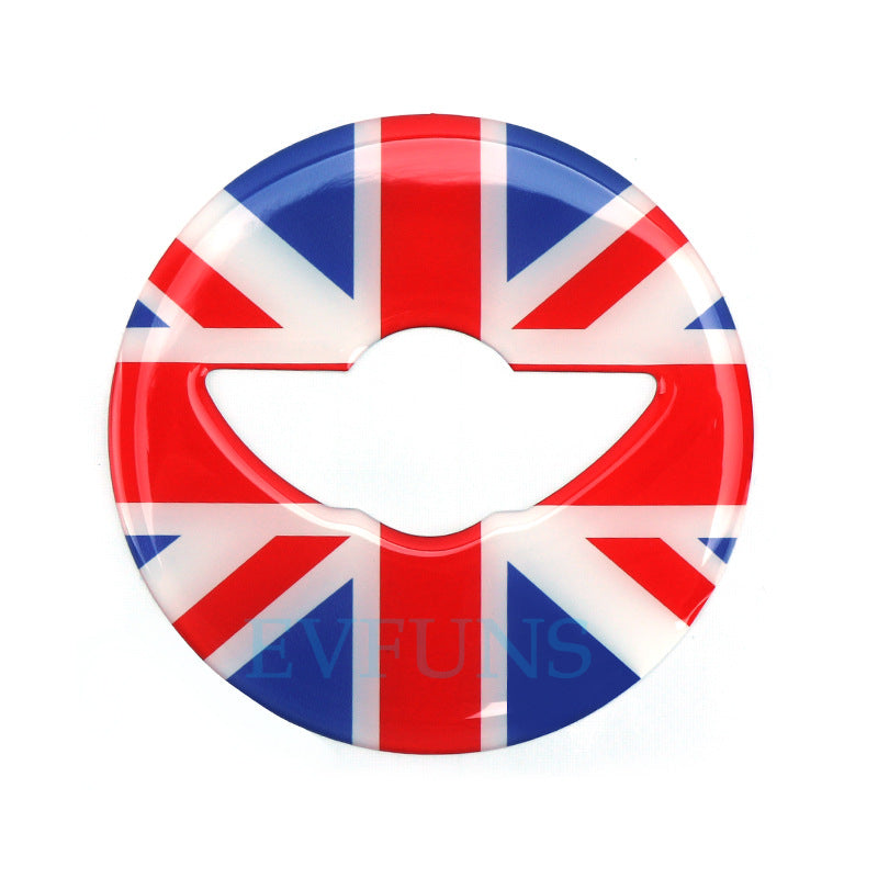 MINI Cooper 3D Steering Wheel Gel Sticker – Interior Trim for F/R Series Evfuns