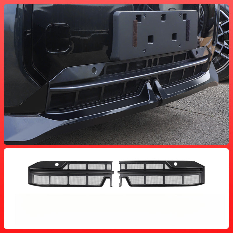 MINI J05 Front Grille Trim – Blacked-Out Inlet Mesh Cover for Cooper EV Original Black J05 [Racer] High Configuration