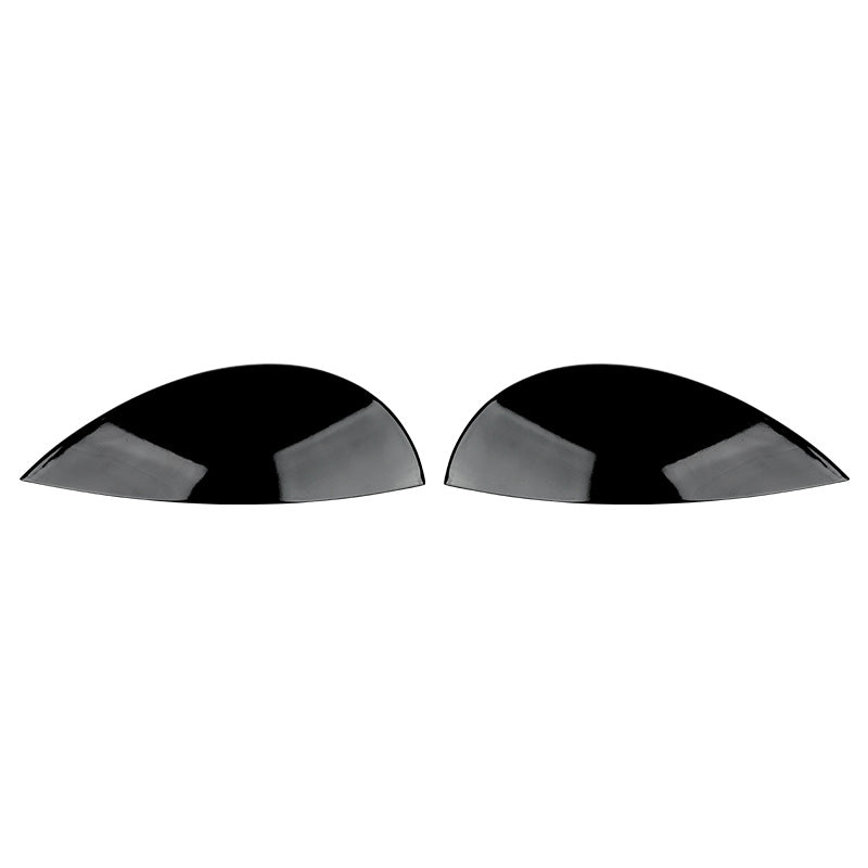 MINI J01 Electric Headlight Eyelid Trim – Black Dual-Layer Cover Evfuns