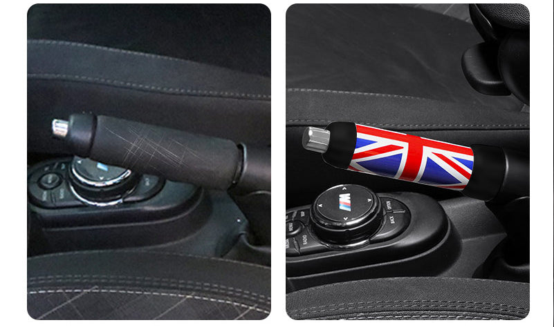 MINI Cooper Carbon Fiber Handbrake Cover – F & R Series Alloy Pull Rod Evfuns