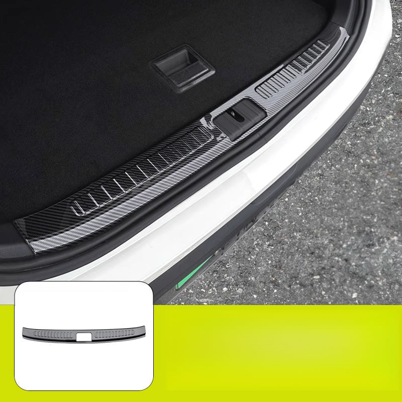 Smart#1 Car Door Sill Protectors – Carbon Fiber Style Anti