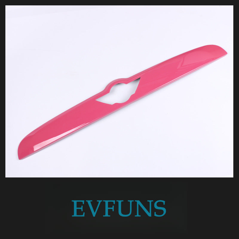 MINI F60 Rear Trunk Switch Strip Protective Cover – Tailgate Trim Decoration F60 pink Evfuns