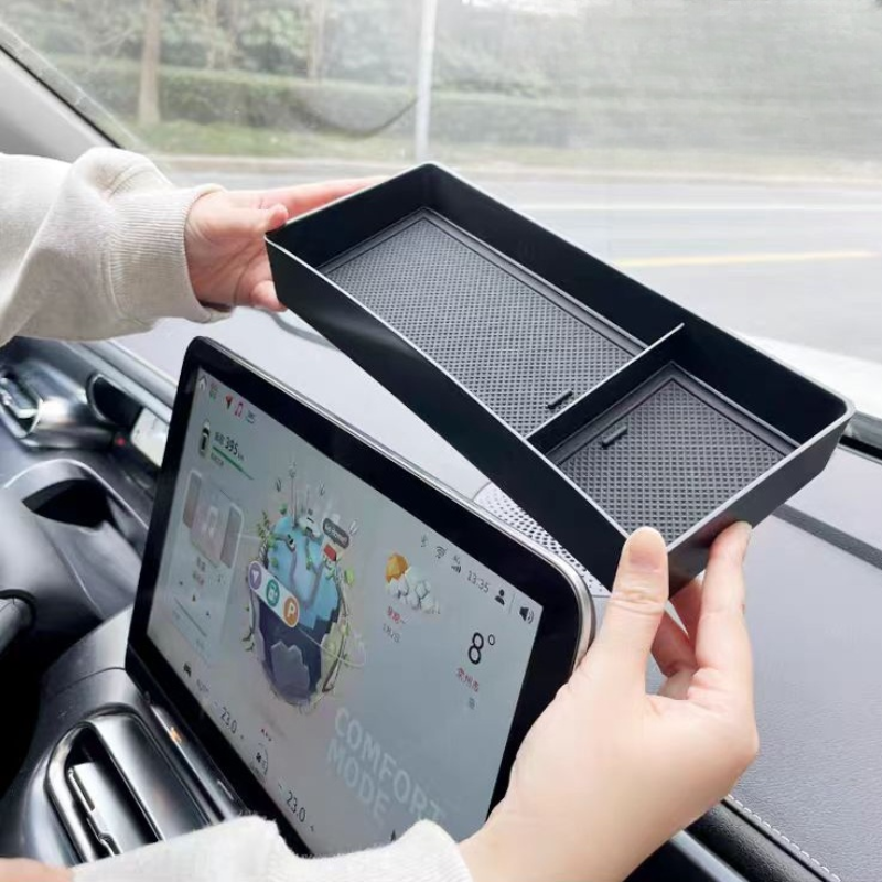 Behind Screen Storage Tray for Smart #3 Evfuns