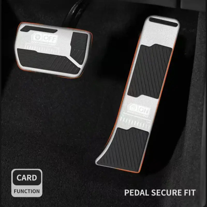 Brushed Aluminum Performance Pedals for Smart #1 Evfuns