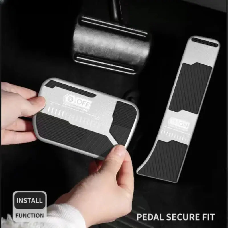 Brushed Aluminum Performance Pedals for Smart #1 Evfuns