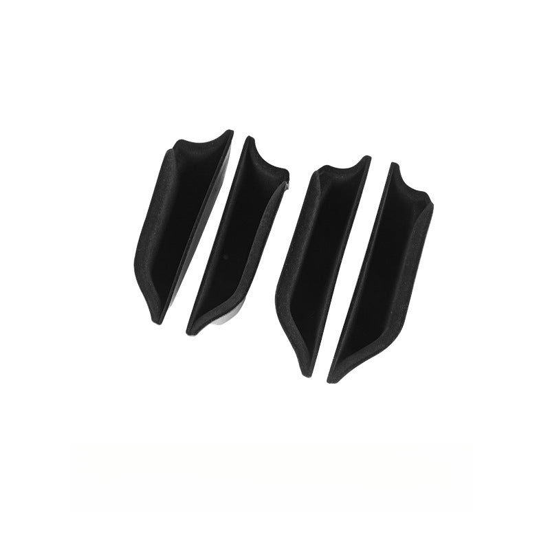 MINI Cooper F55/F56 Door Armrest Storage Box F55 flocking black model Evfuns
