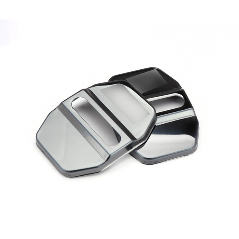MINI Cooper Stainless Steel Door Lock Cover Trim – 3 Colors 2pcs Evfuns