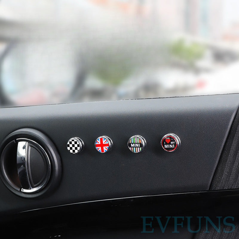 MINI Cooper Car Hook | Aluminum Alloy Adhesive Utility Hanger Evfuns