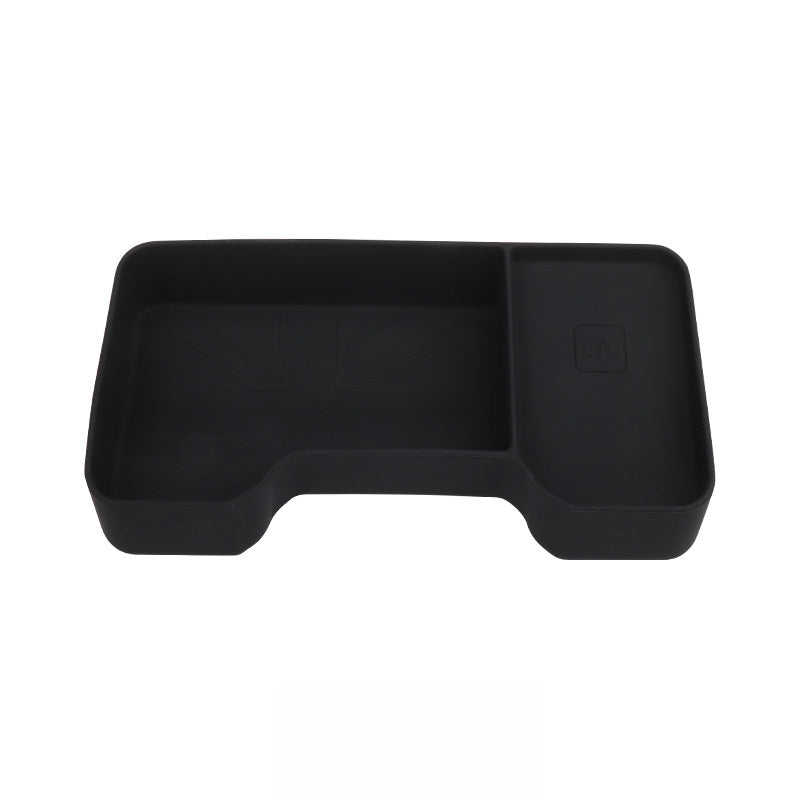 MINI J05 / U25 Silicone Center Console Liner [Black] U25 Dedicated Central Control Dashboard Storage Box Evfuns