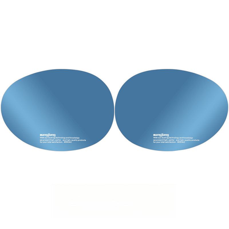 MINI Rearview Mirror Film – Anti-Glare & Rainproof Protection F series sea blue Evfuns