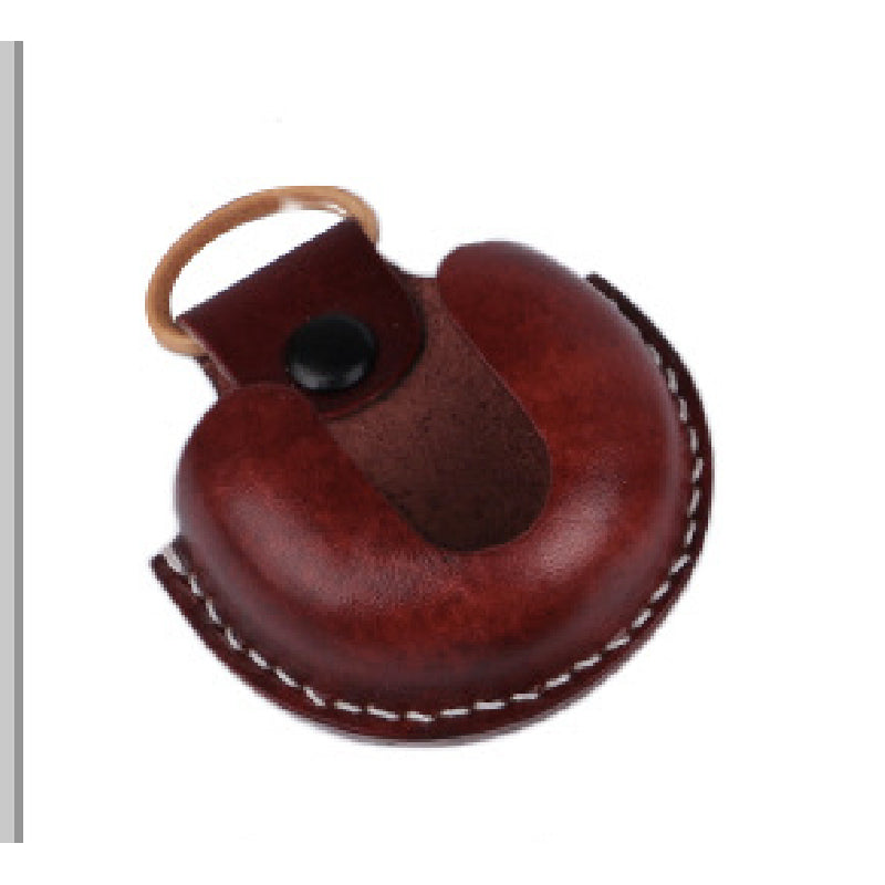 MINI Cooper Genuine Leather Key Case for F60/R56 F series (brown) Evfuns