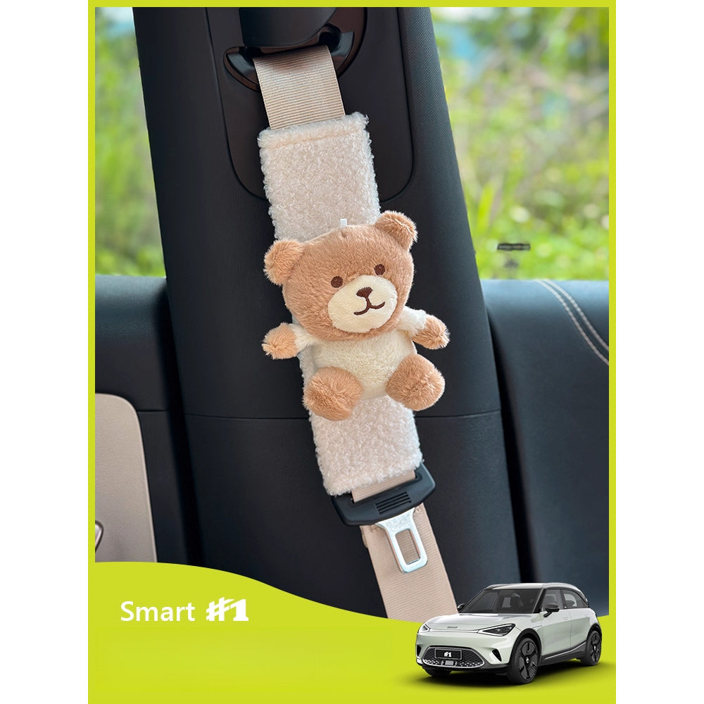 Smart # 1 Seat Belt Shoulder Pad | Cute Women’s Safety Belt Cover Evfuns