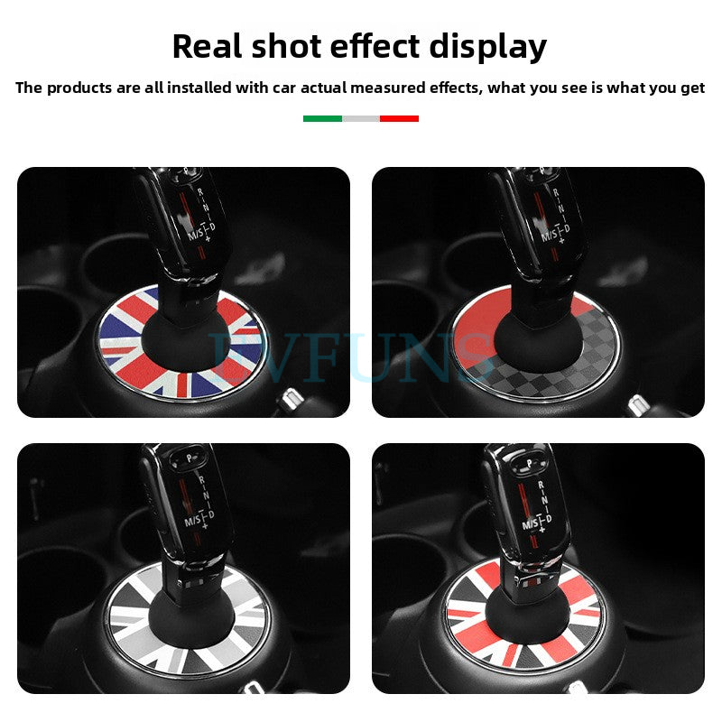MINI Cooper Gear Shift Dust Cover – Interior Trim Protector Evfuns
