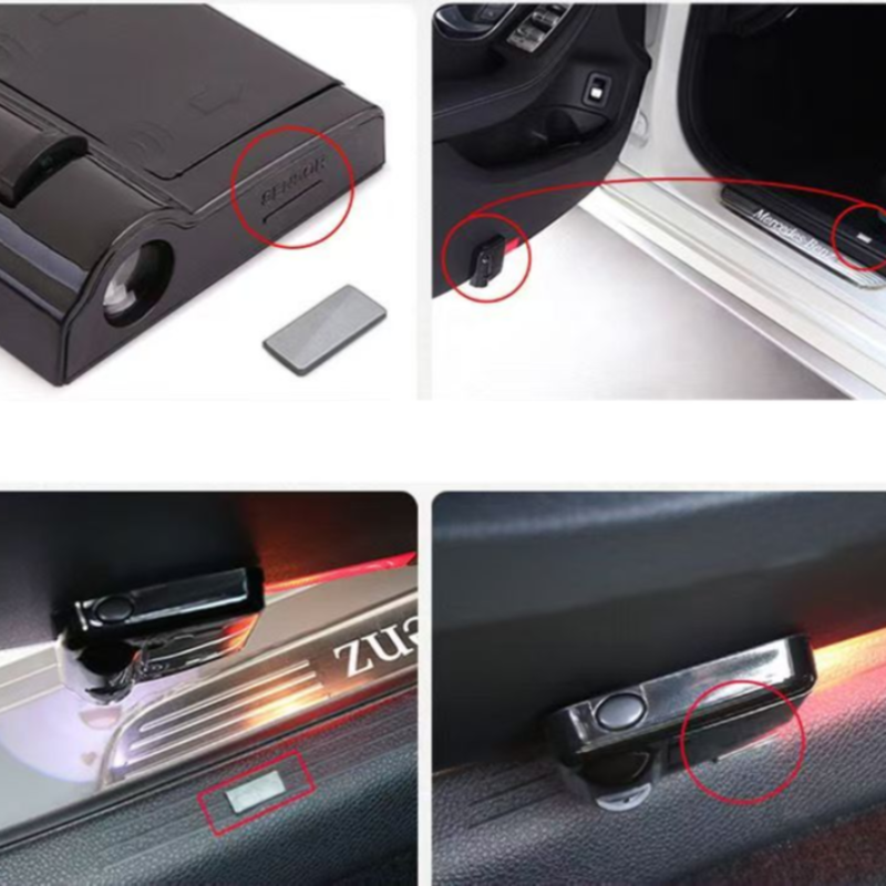 Car Door LED Welcome Lights Projector Evfuns
