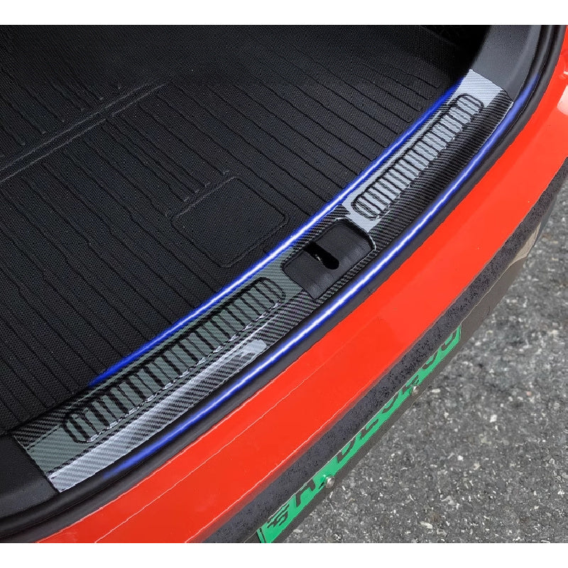 Car Door Sill Protectors – Carbon Fiber Style Anti For Smart#1