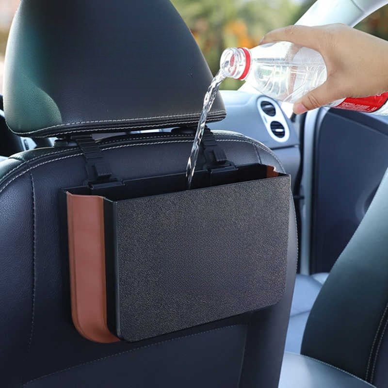 Car Interior Storage Trash Bin For Smart