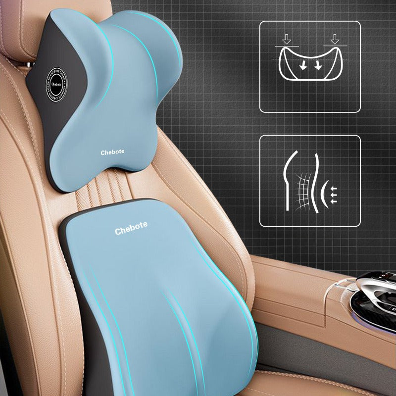 Car Neck Pillow & Lumbar Support Cushion For Smart
