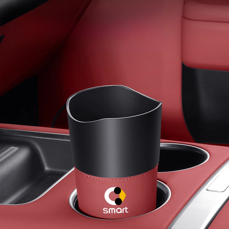 Car Trash Bin Umbrella Holder & Cup Organizer For Smart