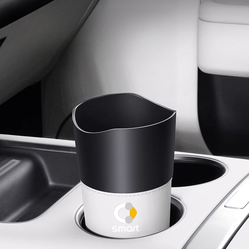 Car Trash Bin Umbrella Holder & Cup Organizer For Smart