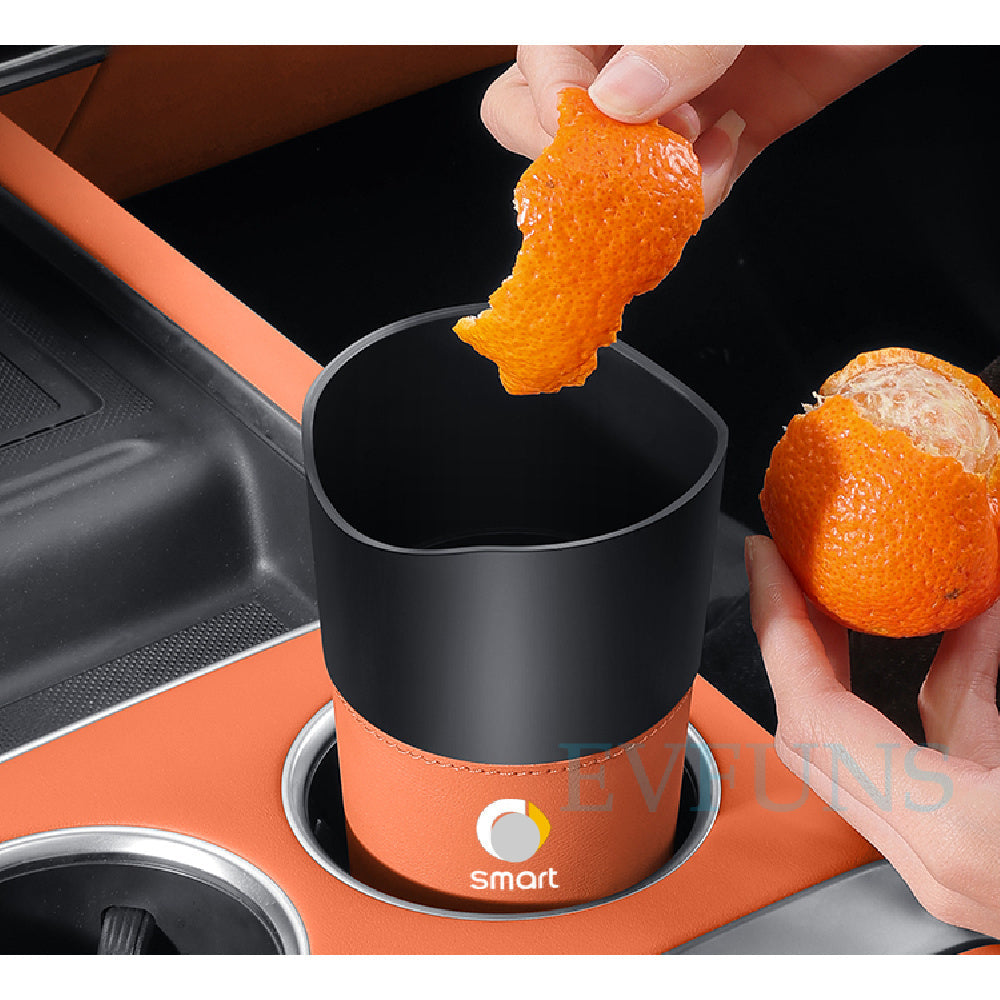 Car Trash Bin Umbrella Holder & Cup Organizer For Smart