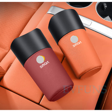 Car Trash Bin Umbrella Holder & Cup Organizer For Smart