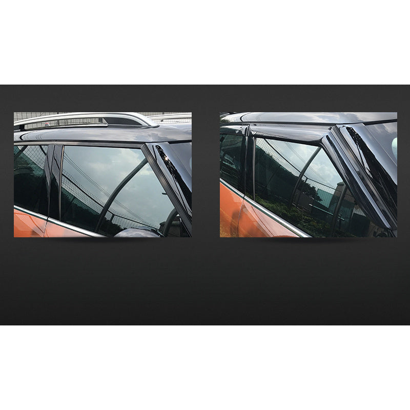 MINI Cooper R/F Series Window Visor Rain Guards – Sun & Rain Deflectors Evfuns