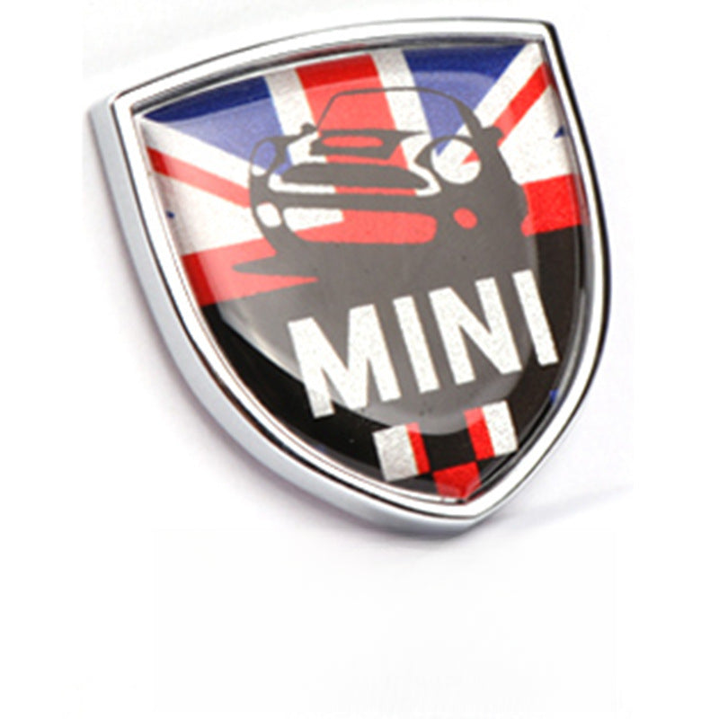 MINI Cooper Creative Metal Emblem Stickers – Universal Body/Window Badge Redmi Big Car Evfuns