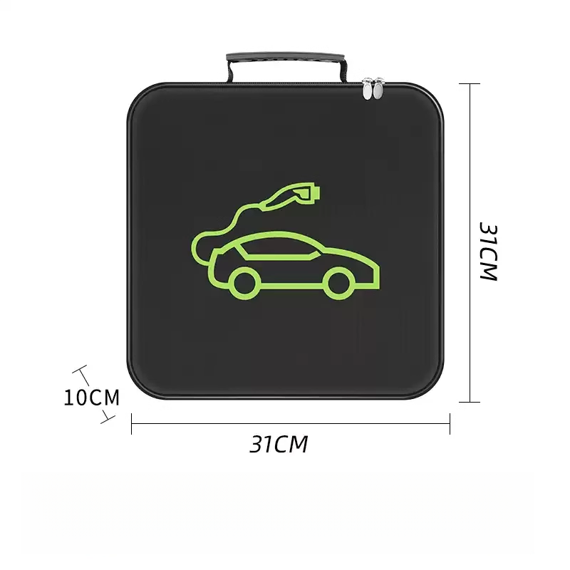 Smart # 5 EV Charging Port Rain Cover | Waterproof Protector Square Charging Gun Storage Bag Car Logo Can Hold 10m
