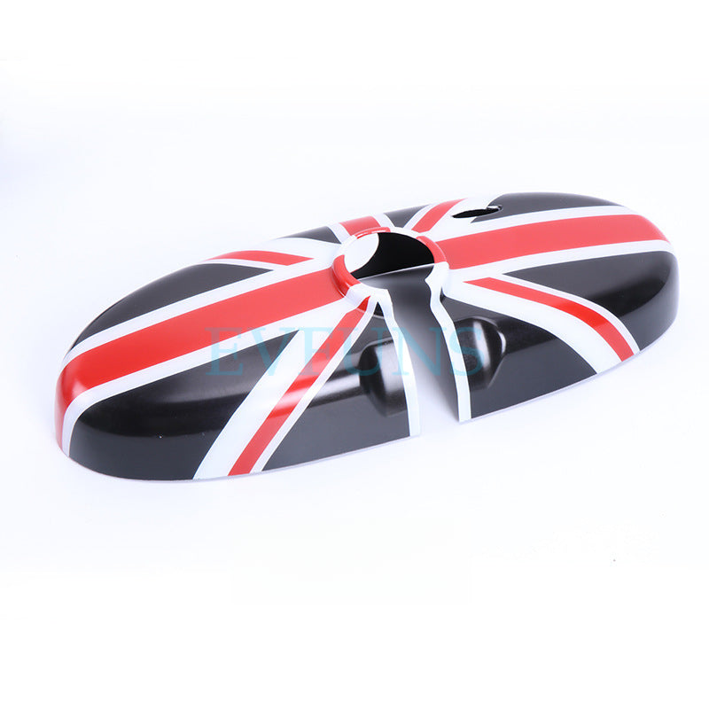 MINI Cooper R55/R56/R60 Rearview Mirror Cover – Interior Trim Upgrade Black Rice Style Evfuns