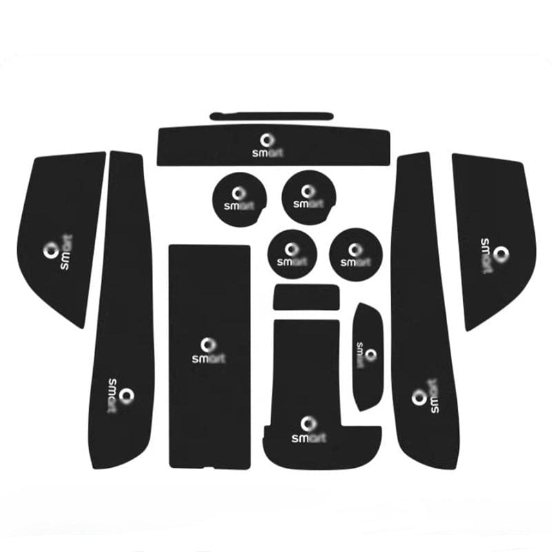 Center Armrest Pad for Smart #3 Full car mats-14Pcs / Black Evfuns