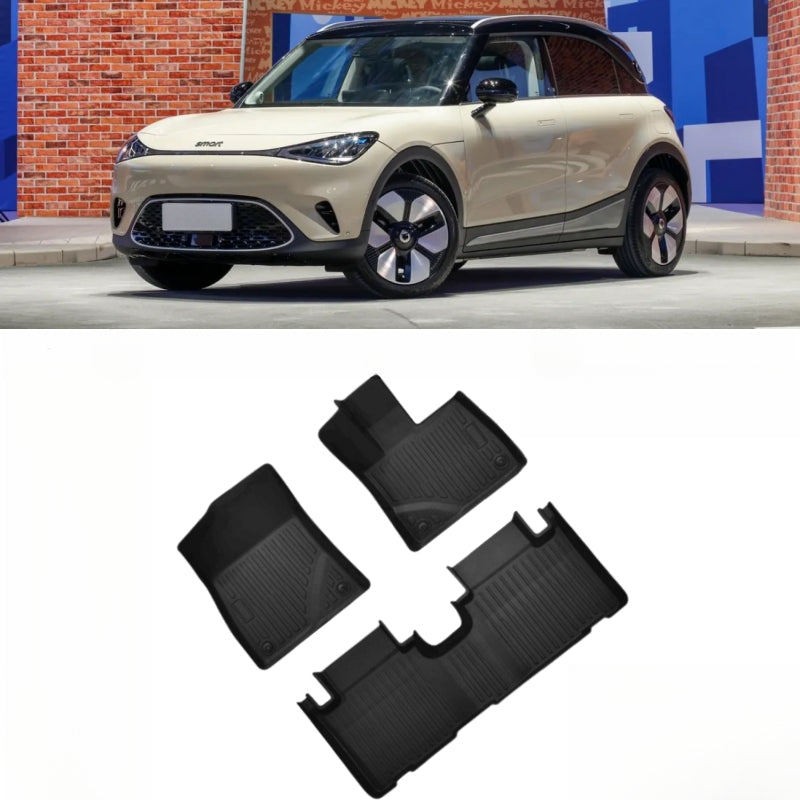 Custom TPE Floor Mats & Trunk Mat For Smart #1