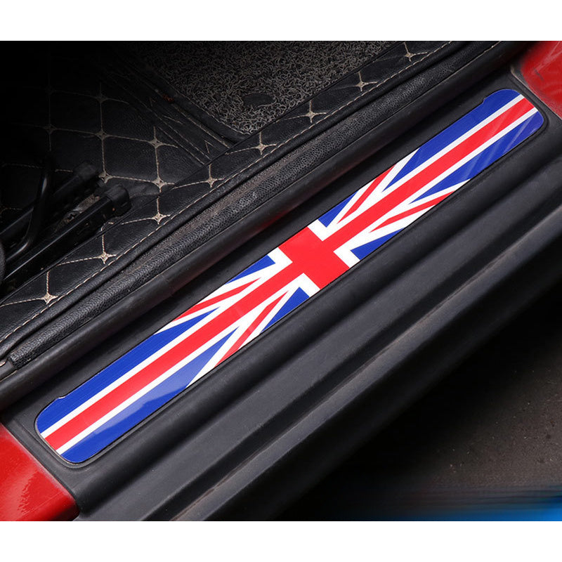MINI Cooper Door Sill Scuff Plate Stickers | F54 F55 F56 F60 Threshold Trim Evfuns