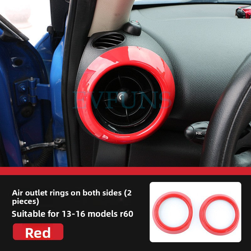 MINI Cooper Countryman R60 Dashboard Trim Cover – Interior Decoration Shell Decorative rings for air outlets on both