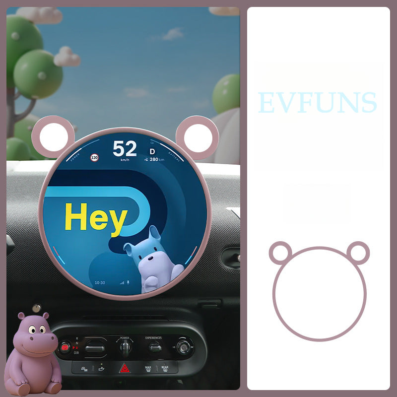 2024 Electric MINI COOPER Screen Protector – Central Display Cover Hippo Evfuns