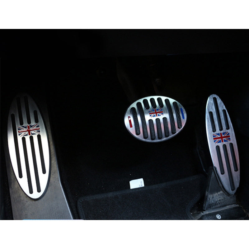MINI Cooper F54/F55/F60 Pedal Cover Set – Aluminum Alloy Brake & Accelerator Pedals Evfuns