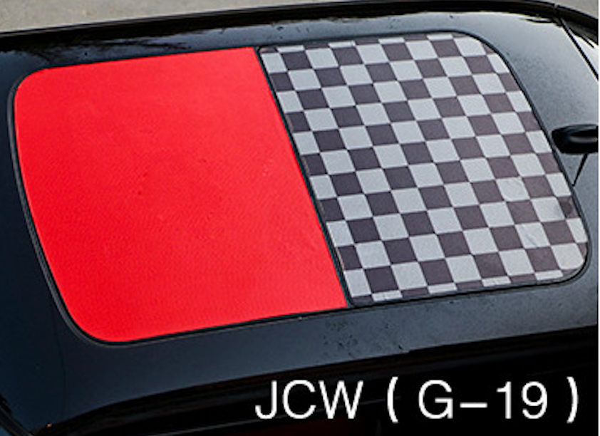 MINI Cooper Roof Sunroof Decal – Union Jack Perforated Roof Sticker for Countryman & More G19JCW. Evfuns