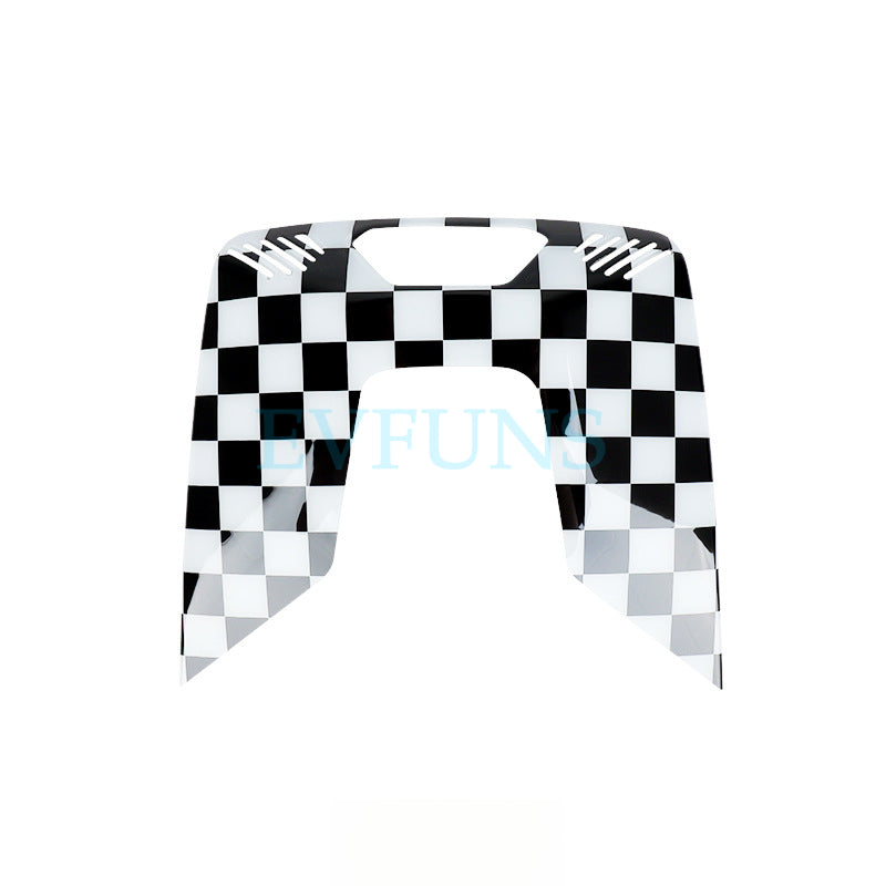 MINI J01 J05 U25 Interior Reading Light Trim – 2024 Electric & Fuel Models [Black and White Grid] J01 J05 U25 F66 F65